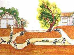 神奇抗戰地道戰